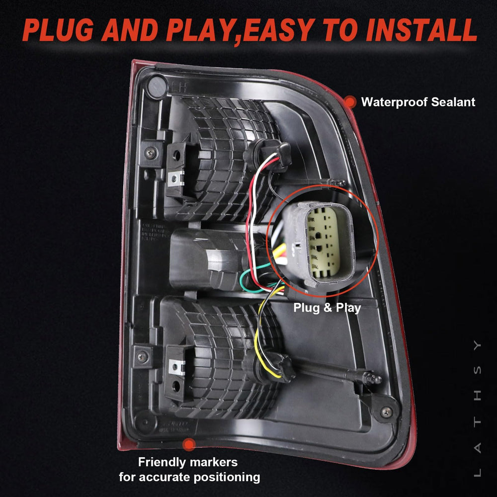 OEM reference 55112989ae included in Lathsy tail light for Ram 1500 left