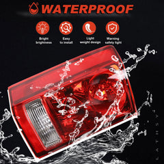 Lathsy plug-and-play tail light for quick, tool-free replacement.