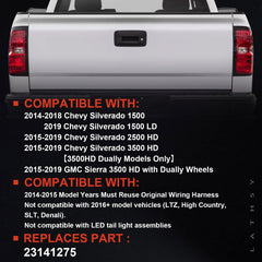 Lathsy tail light right passenger side for Sierra 3500HD offers reliable fit.
