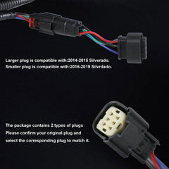 Lathsy Sierra 3500HD left taillight improves weather sealing and water resistance.