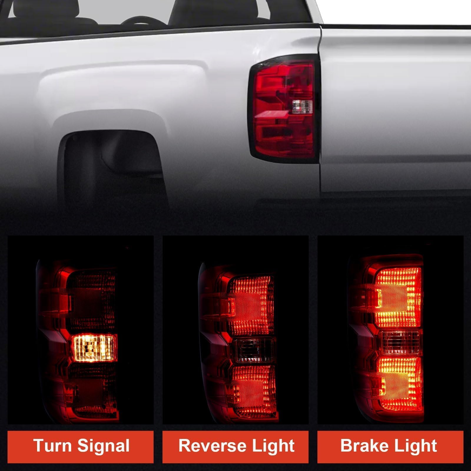 Lathsy taillight helps prevent foggy lenses with a strong seal.