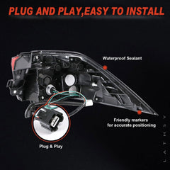 Lathsy tail light waterproof seal helps prevent moisture entry