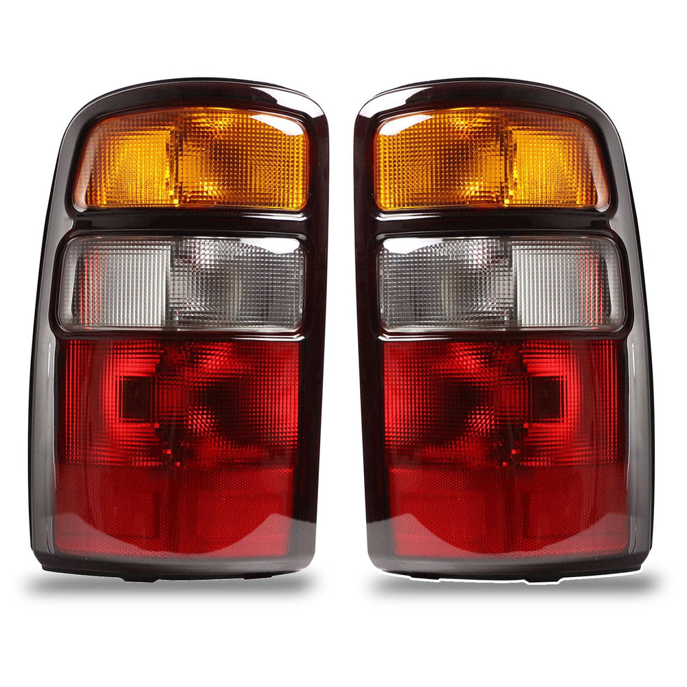 Lathsy tail light driver side with black edge, without bulbs, quick replacement