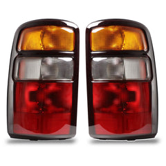 Lathsy tail light driver side with black edge, without bulbs, quick replacement