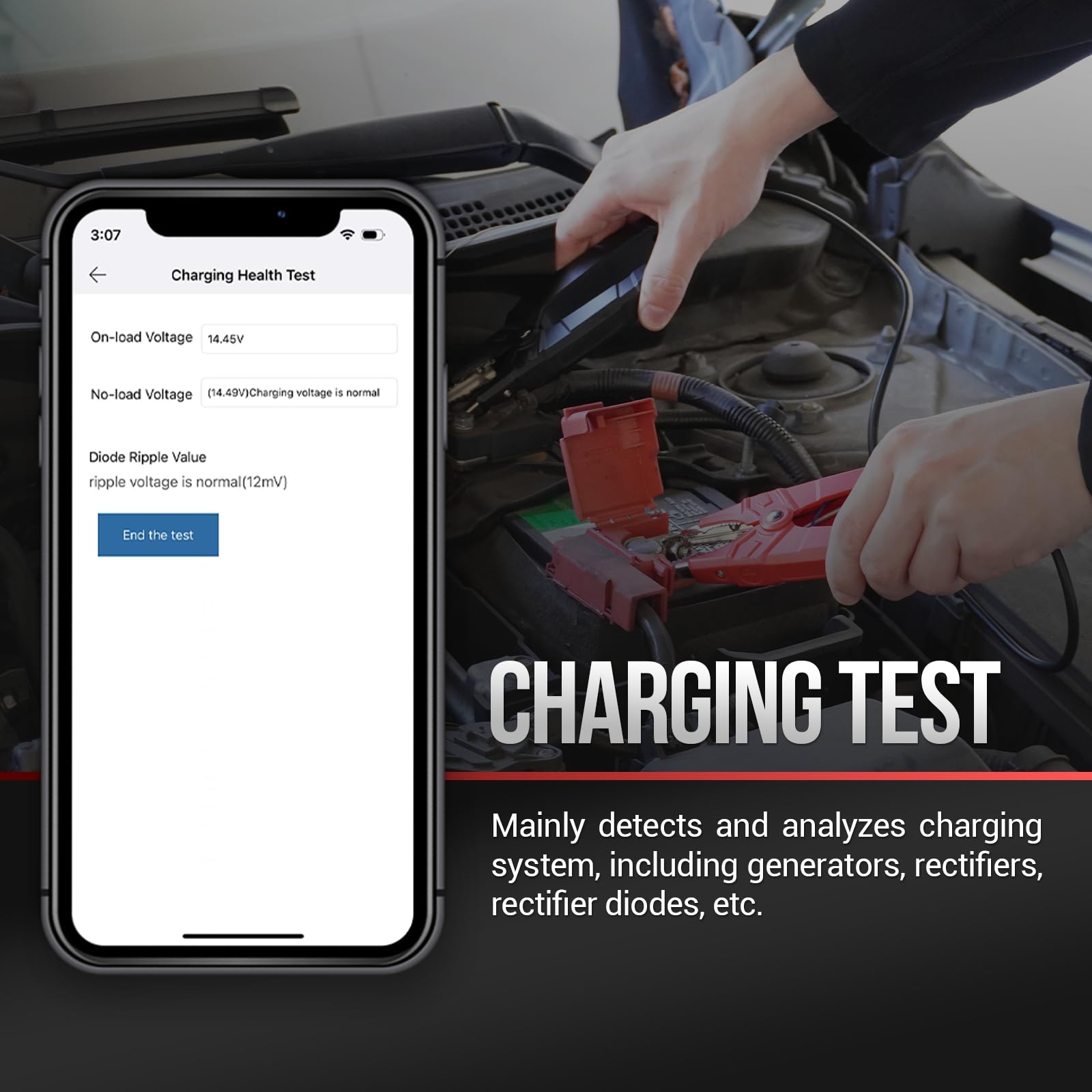 BST360 compatible with 100-2000 CCA ranges for diverse batteries