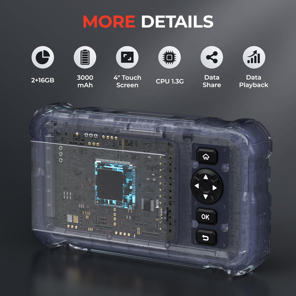 LAUNCH CRP129HD professional reports export for repair documentation