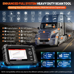 LAUNCH CRP129HD broad engine coverage across 56+ models
