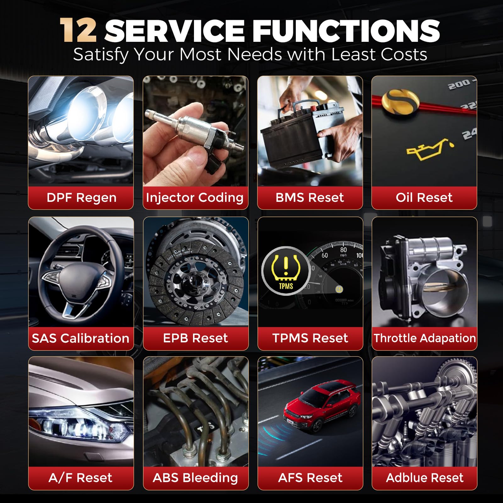 LAUNCH CRP129I V3.0 cloud health report summarizes vehicle status.