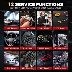 LAUNCH CRP129I V3.0 cloud health report summarizes vehicle status.
