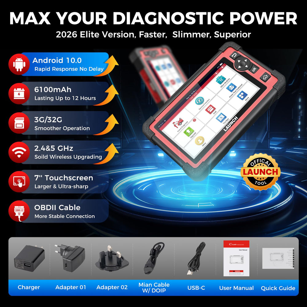 LAUNCH CRP919E BST360 battery tester integration for battery health checks