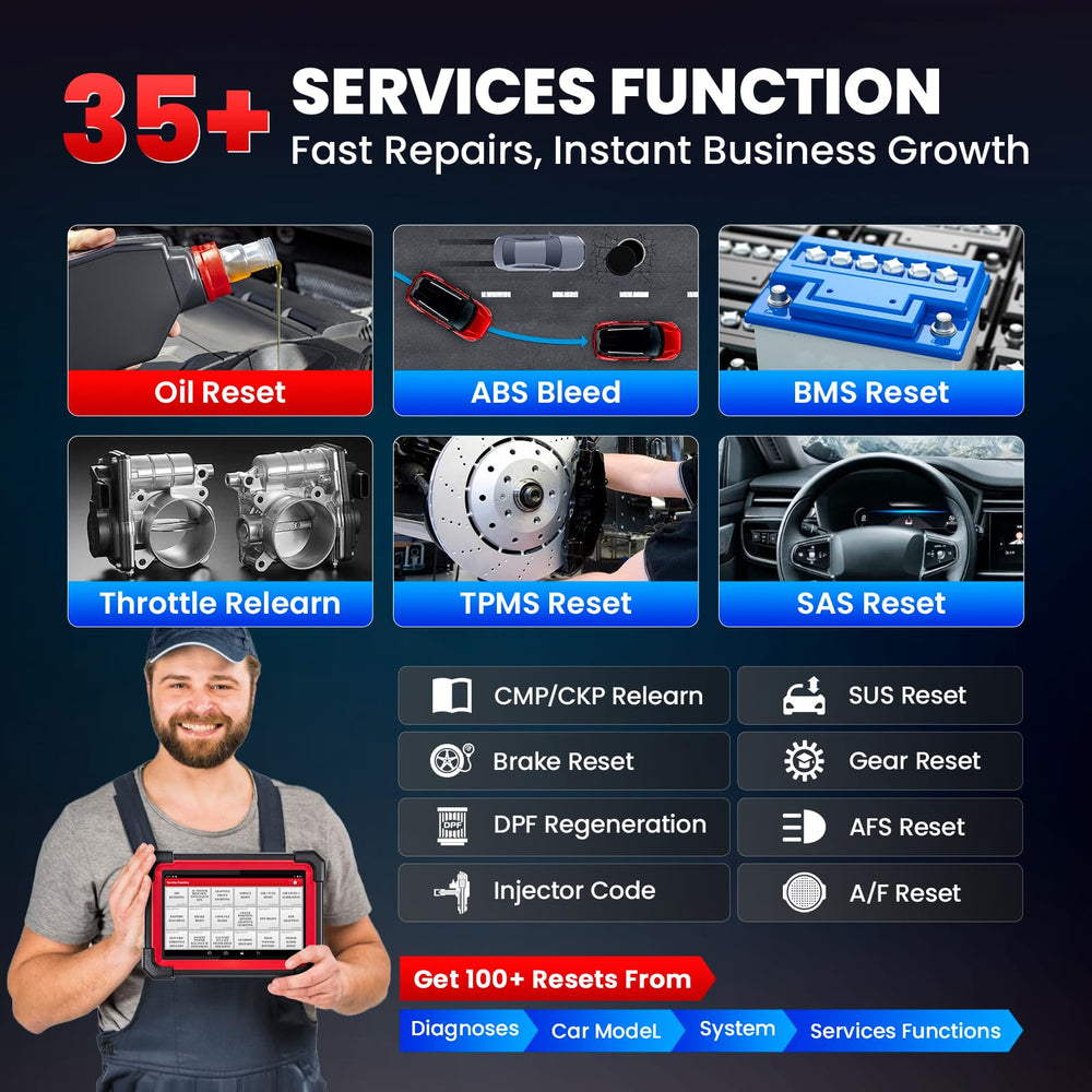 LAUNCH CRP919EBT ECU code adaptation for customized setups.