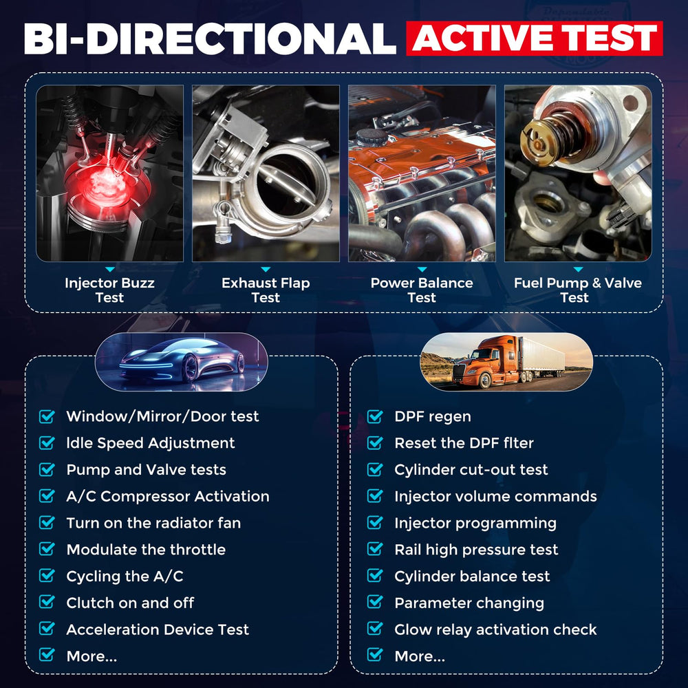 LAUNCH X431 PRO3S+ bidirectional diagnostics in action for efficient testing tasks