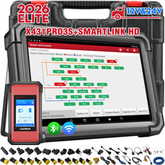 LAUNCH X431 PRO3S+ topology map visual for quick multi-system diagnostics