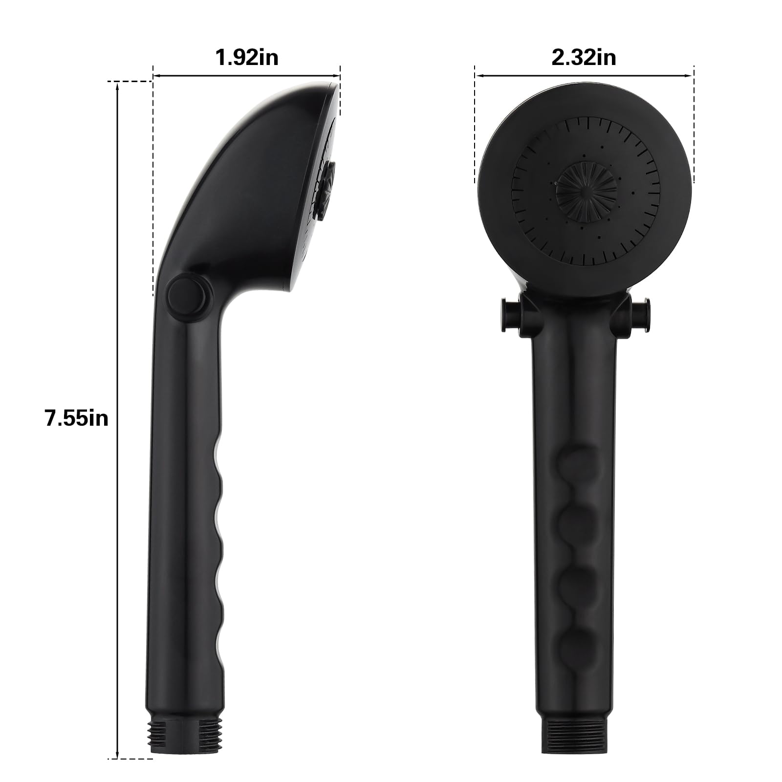 LavishStream handheld showerhead with 60 inch hose for flexible RV showers