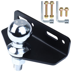 Lawneagle universal trailer hitch with 2-inch ball enables easy towing for lawn tractors
