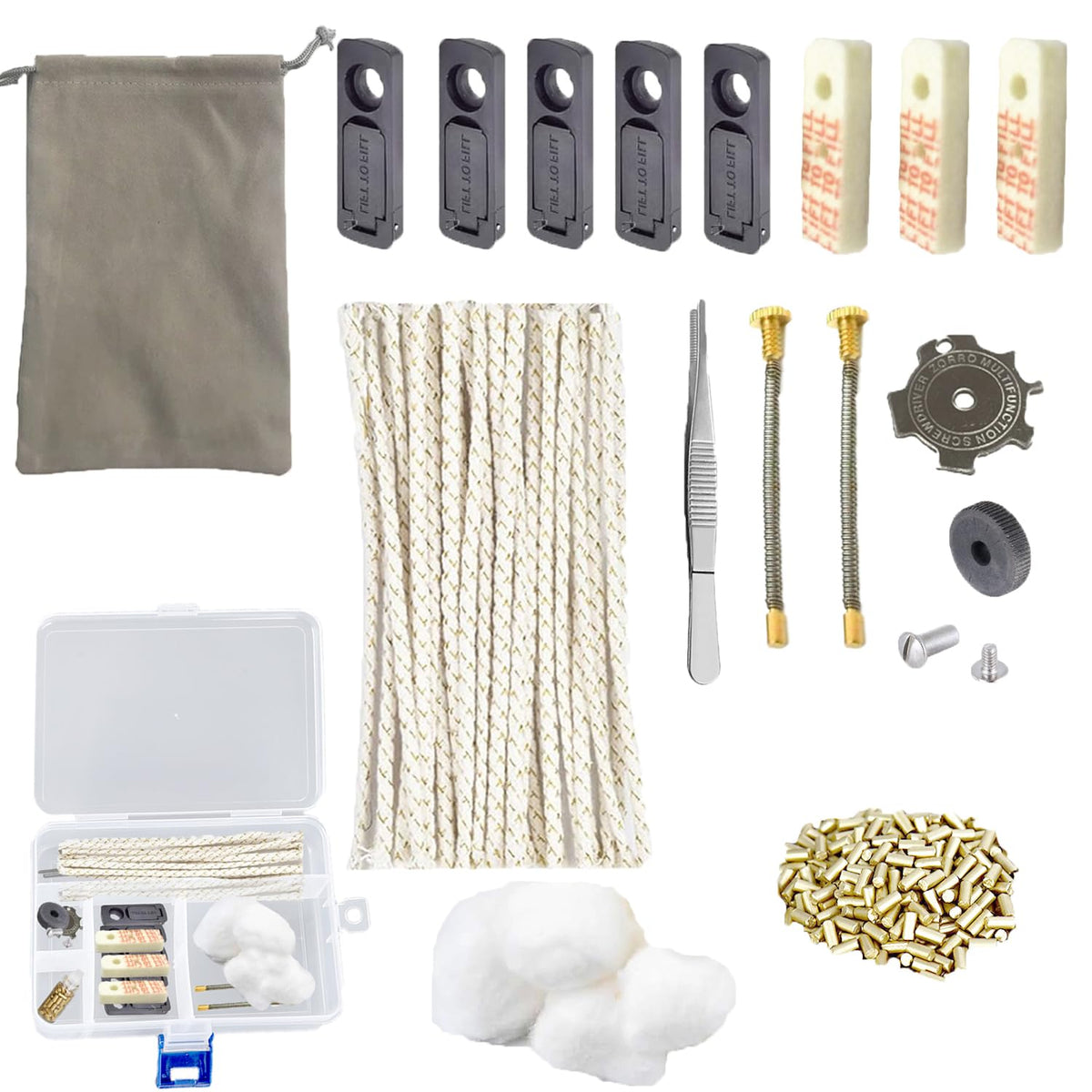LAX_LMY lighter repair kit box with complete set for easy maintenance.