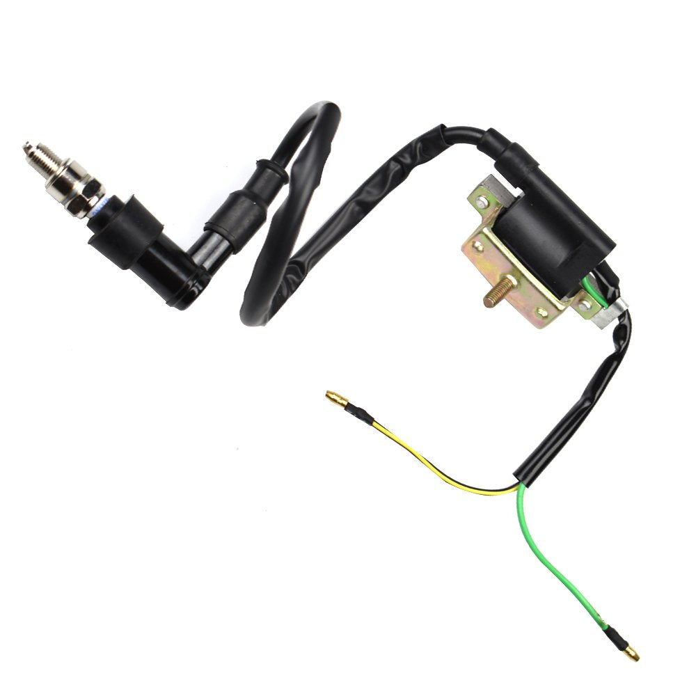 LAXEEM ignition coil for dirt bikes delivering consistent spark.