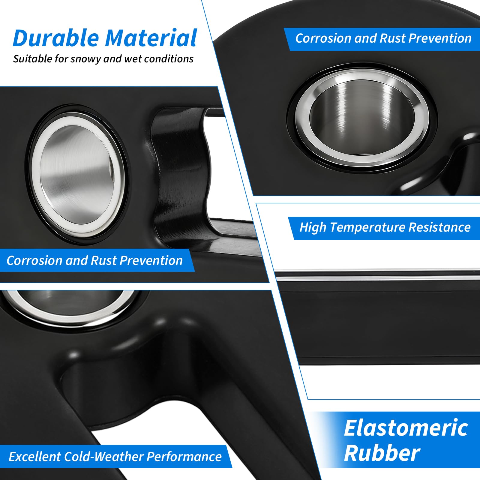 Lazenta 27351 elastomeric rubber close-up showing elasticity and wear resistance in cold conditions.