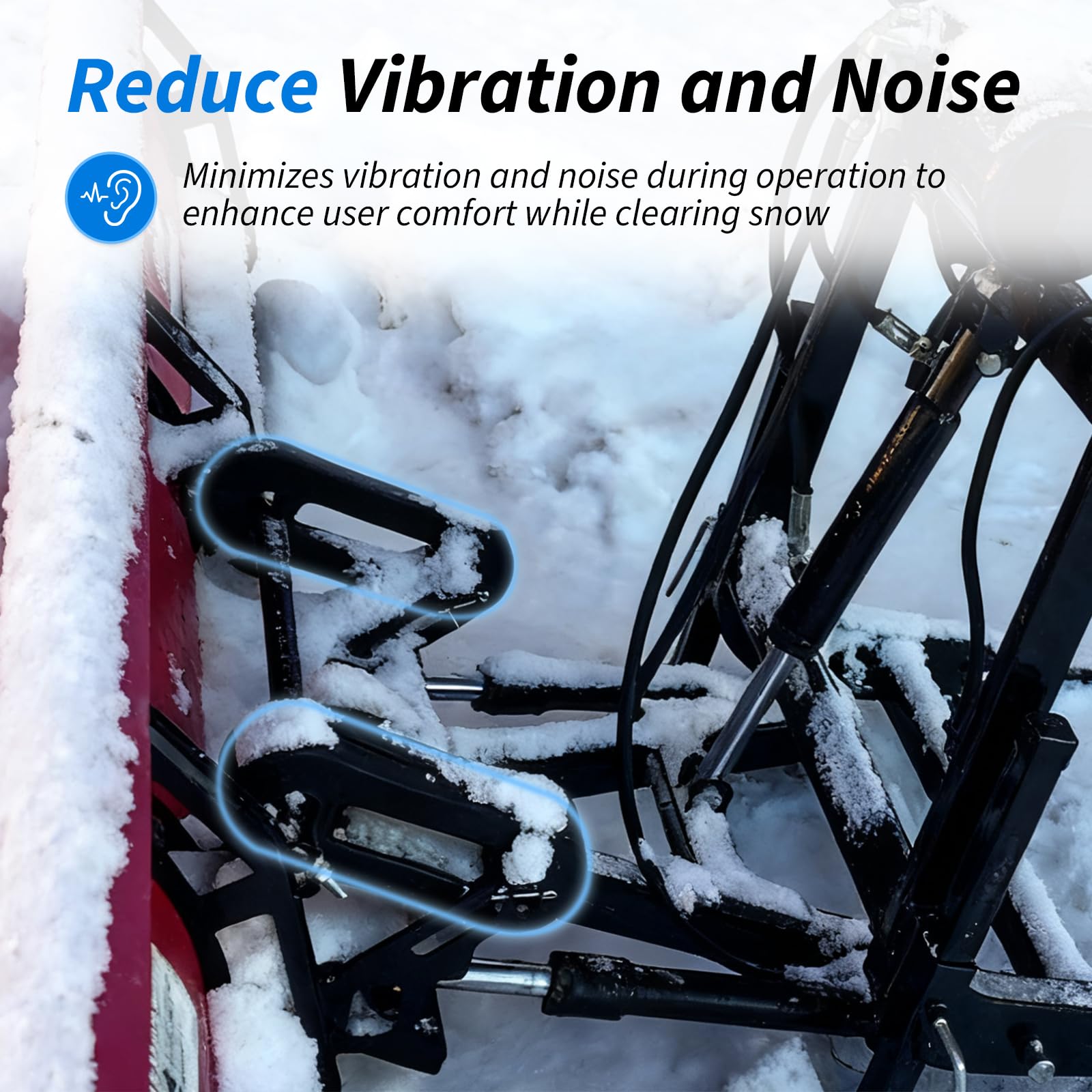 Lazenta 27351 elastomeric spring impact design demonstrates auto-lift after obstacle contact.