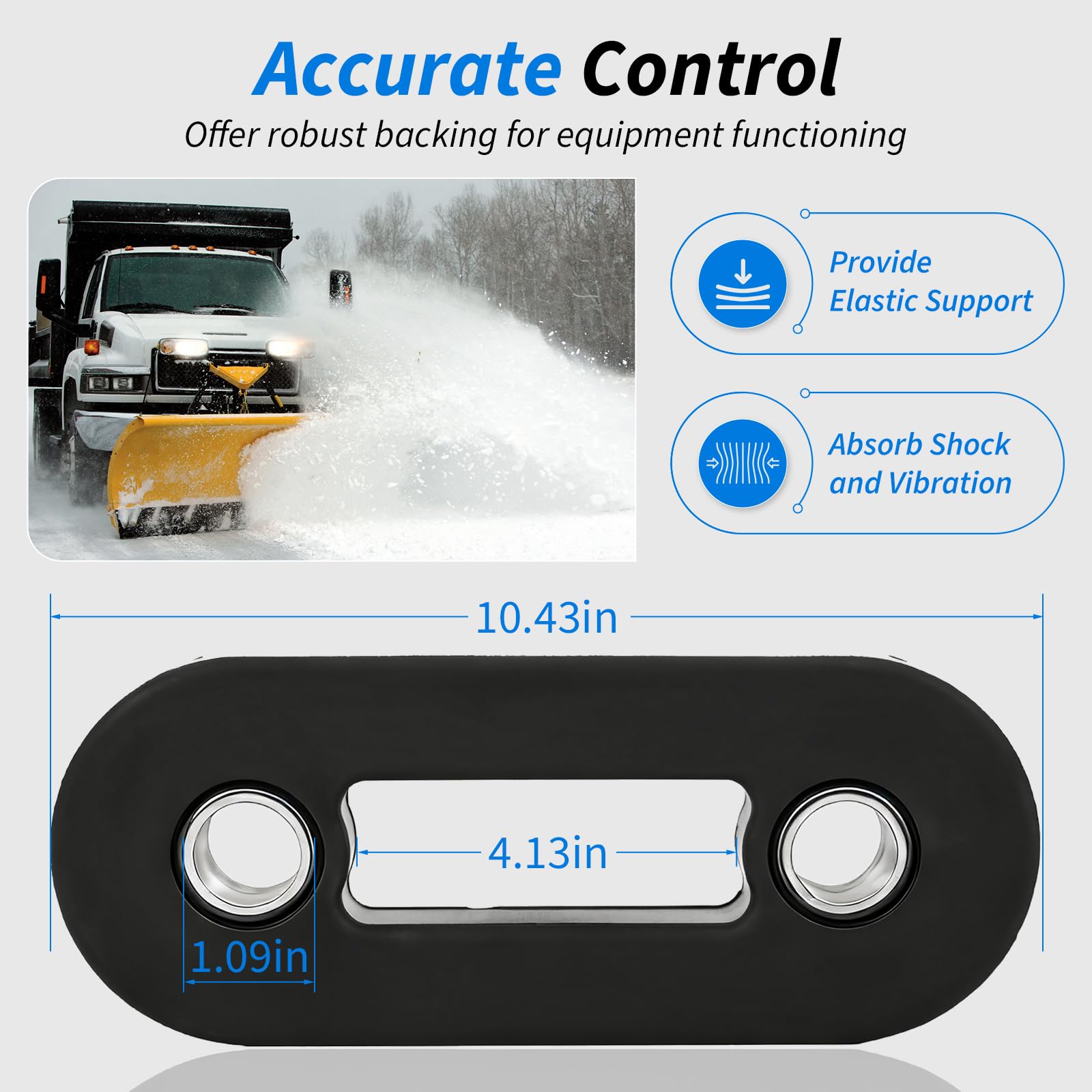 Lazenta 27351 quick-reset spring enables fast recovery for continuous plowing.