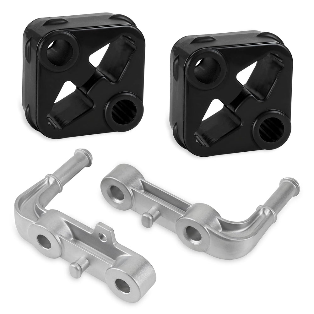 Lazenta left rear exhaust bracket with rubber isolator for Ram 1500, secure mounting