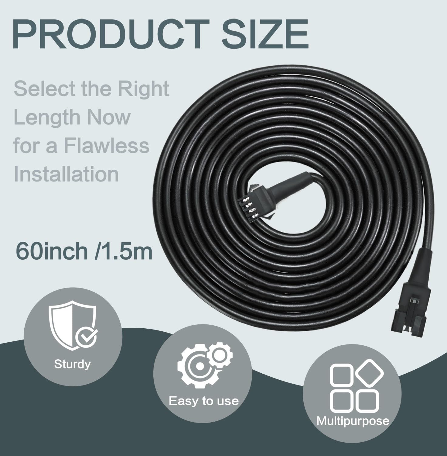 LAZZPPO 60-inch extension for trucks RGB LED, flexible routing.