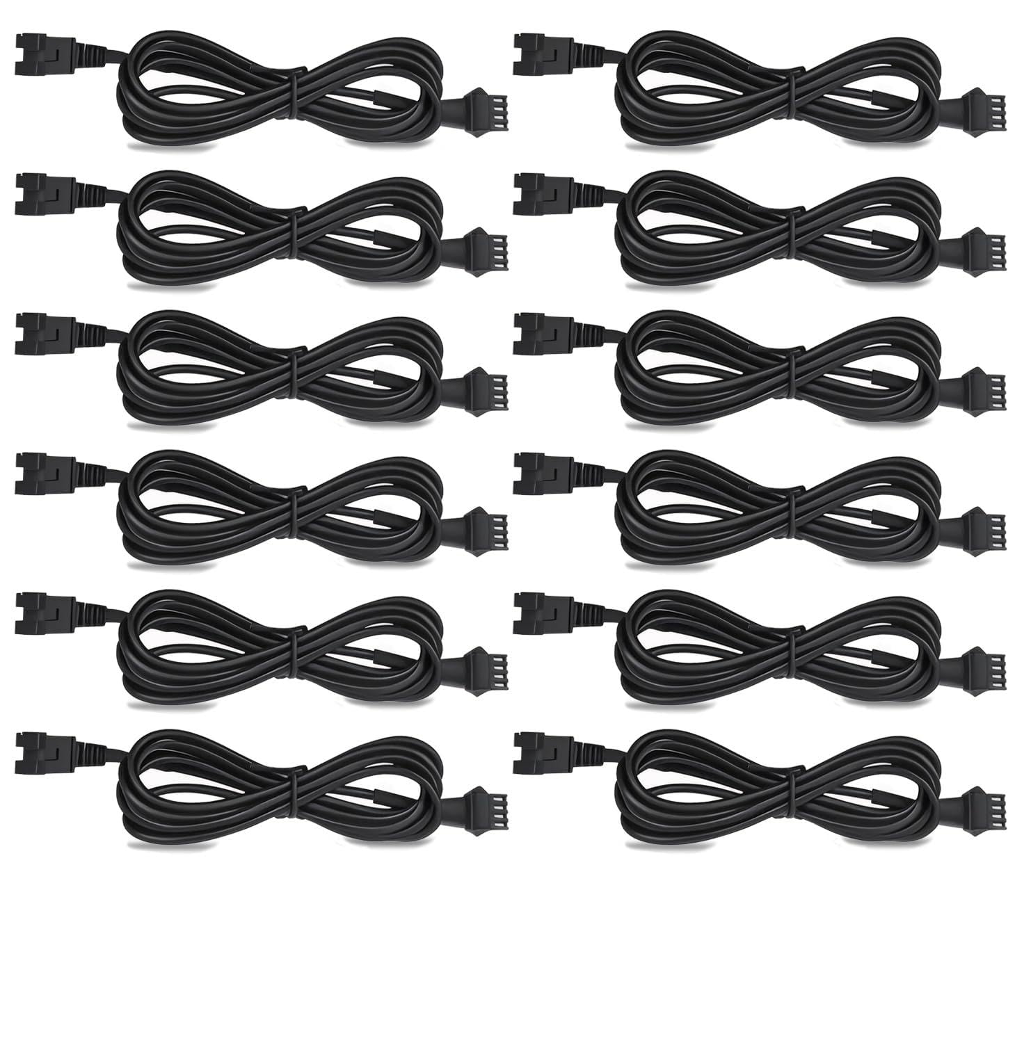 LAZZPPO rock light extension wire 4-pin 60-inch for underglow lighting and off-road use.