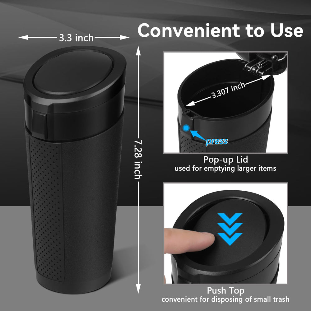 LCMWHOP compact dimensions fit snugly in small car spaces for organization.