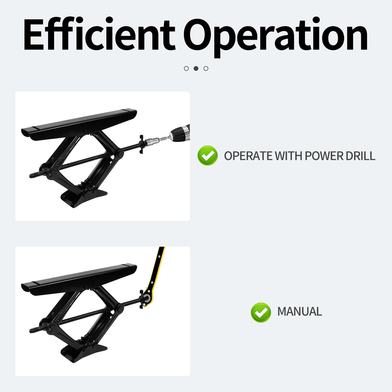 LCGAOYA RV Step Stabilizer Kit easy installation demonstrates quick setup.