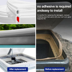 LCGAOYA TPE rubber RV seal delivers elasticity and long-lasting weather resistance.