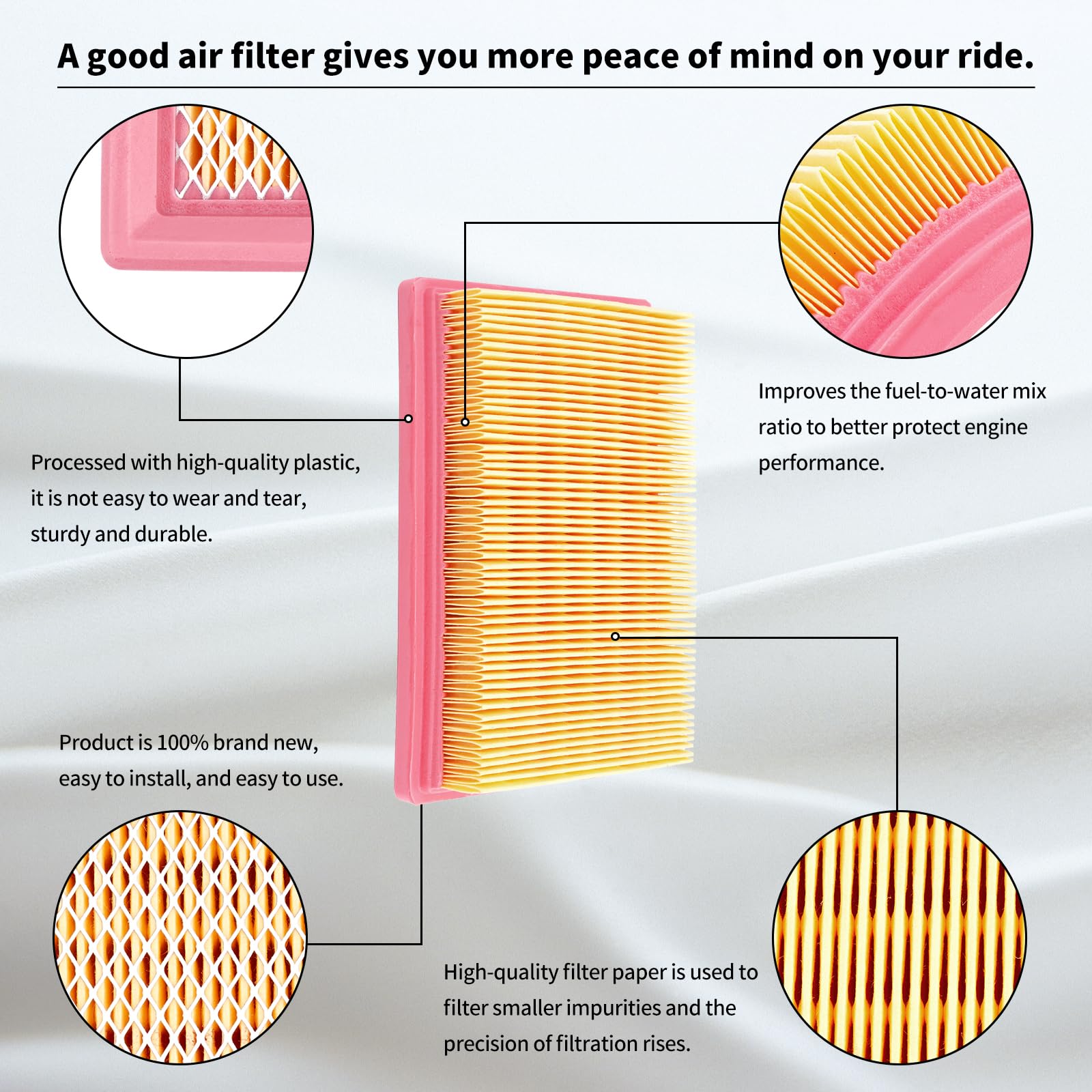 LCGLY air filter compatible with Can-Am models enhances filtration