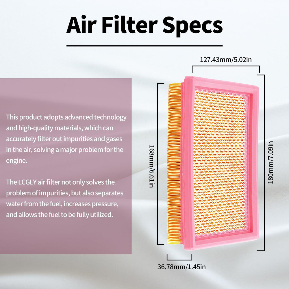 LCGLY air filter for Spyder 1000 ST SM5 extends engine life