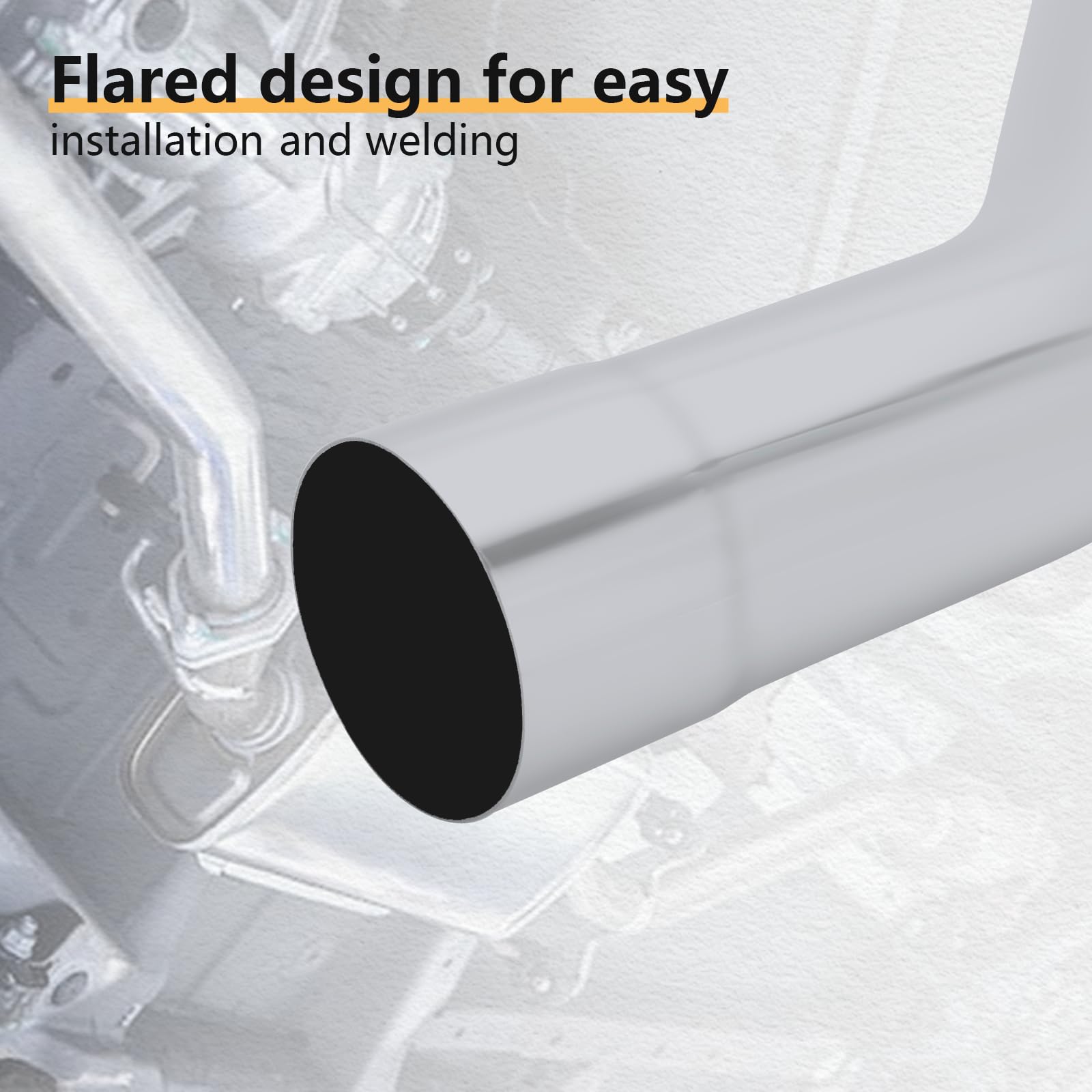 LCGP 3in-OD universal fit supports versatile exhaust layouts.