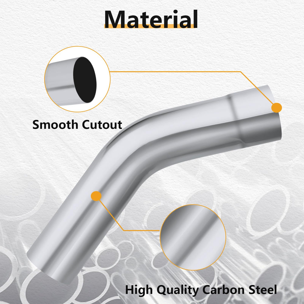 LCGP 45-degree elbow enables clean angles in DIY projects.