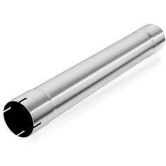 LCGP 4in muffler straight pipe, 30in length, durable stainless steel for upgrades.