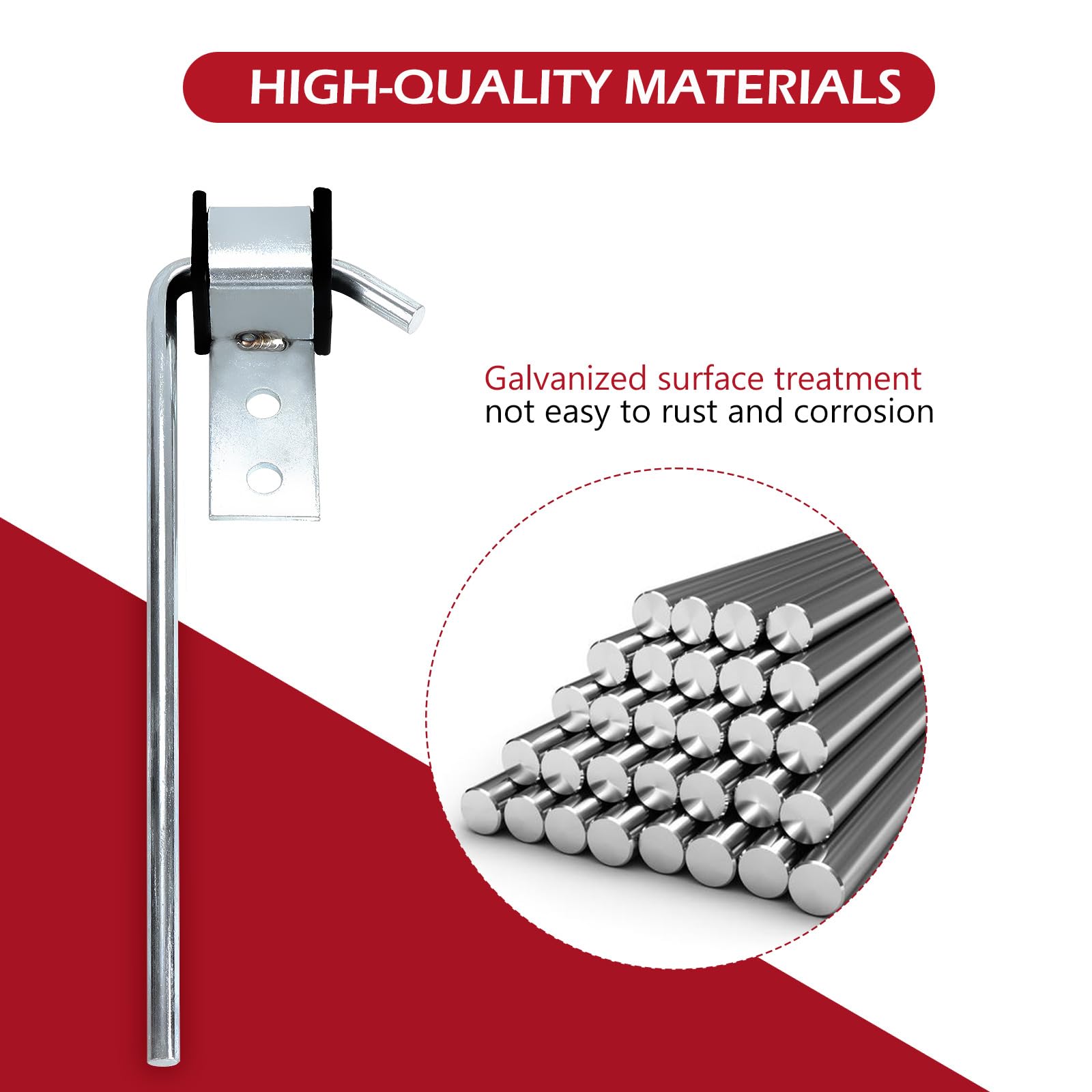 LCGP galvanized exhaust hanger rod for corrosion resistance