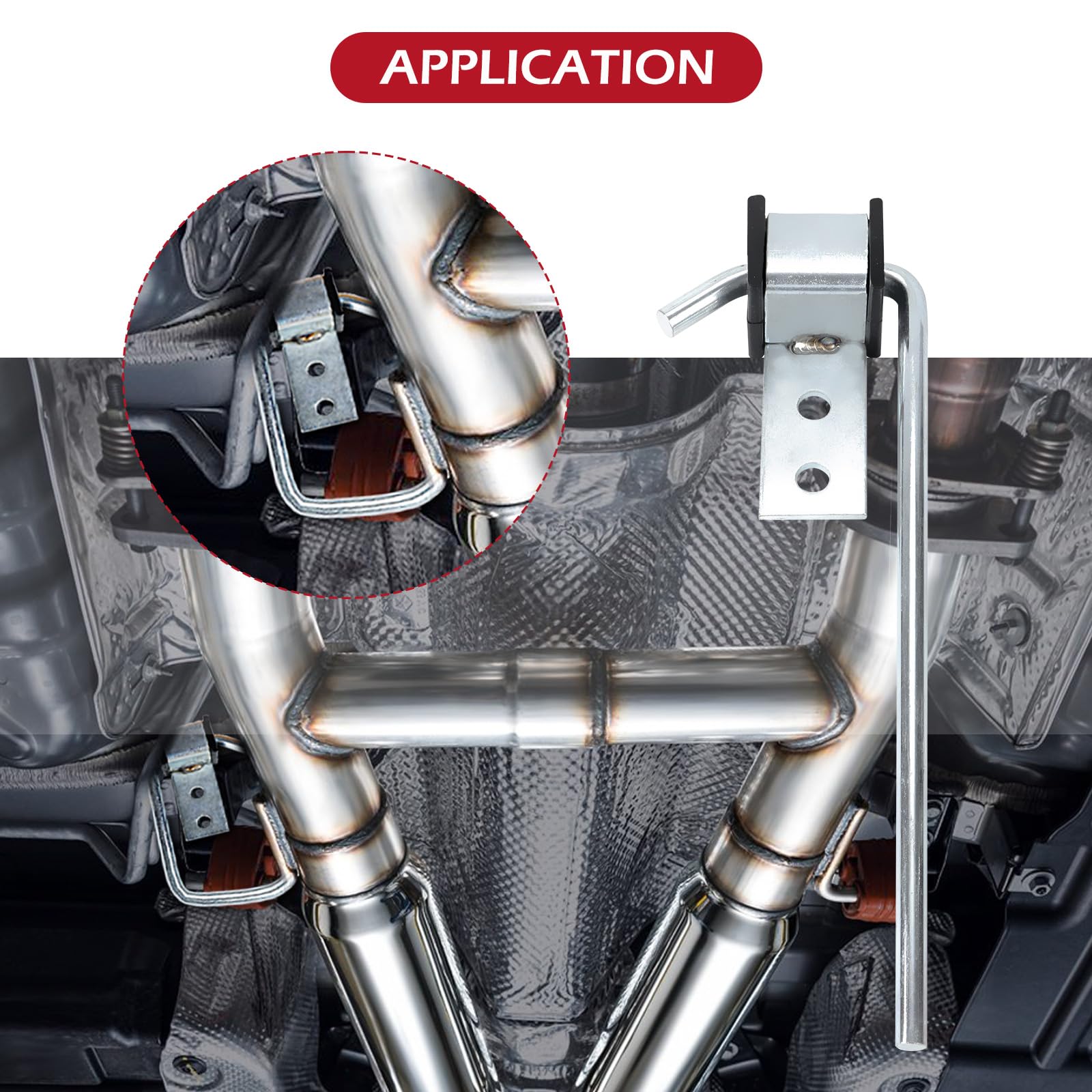 LCGP universal 3/8-inch rod supports many exhaust layouts
