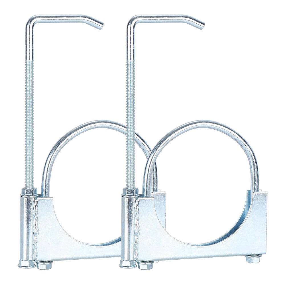 LCGP length-adjustable exhaust clamp indicating trim-to-fit capability
