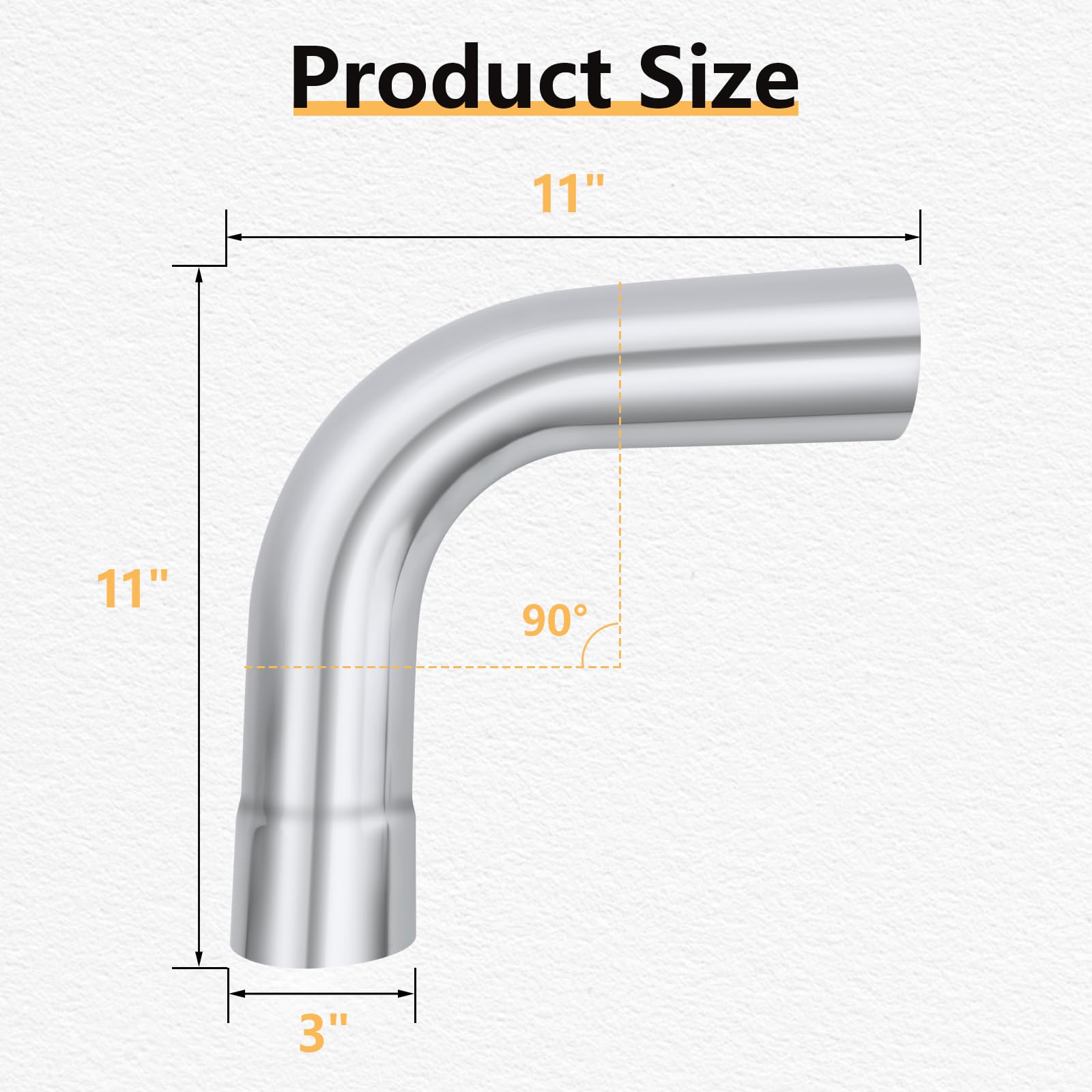 LCGP mild steel exhaust pipe highlighted for durability.