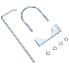 LCGP rear muffler hanger exhaust clamp illustrating quick bolt-on installation