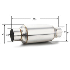 LCGP stainless steel resonator polished finish highlights durability and clean look