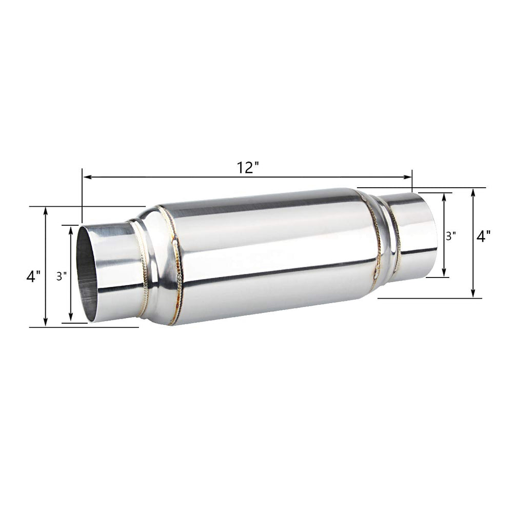 LCGP straight-through design delivers deeper tone and smoother flow.
