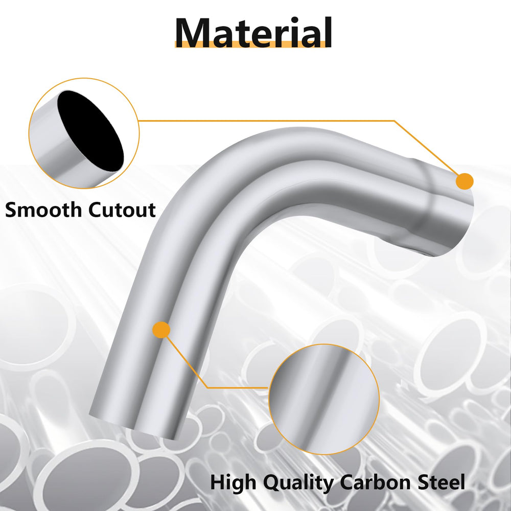 LCGP universal-fit exhaust tube ideal for various builds.