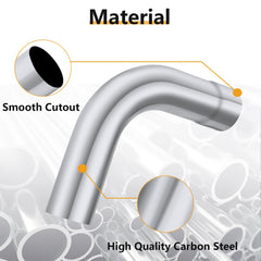 LCGP universal-fit exhaust tube ideal for various builds.