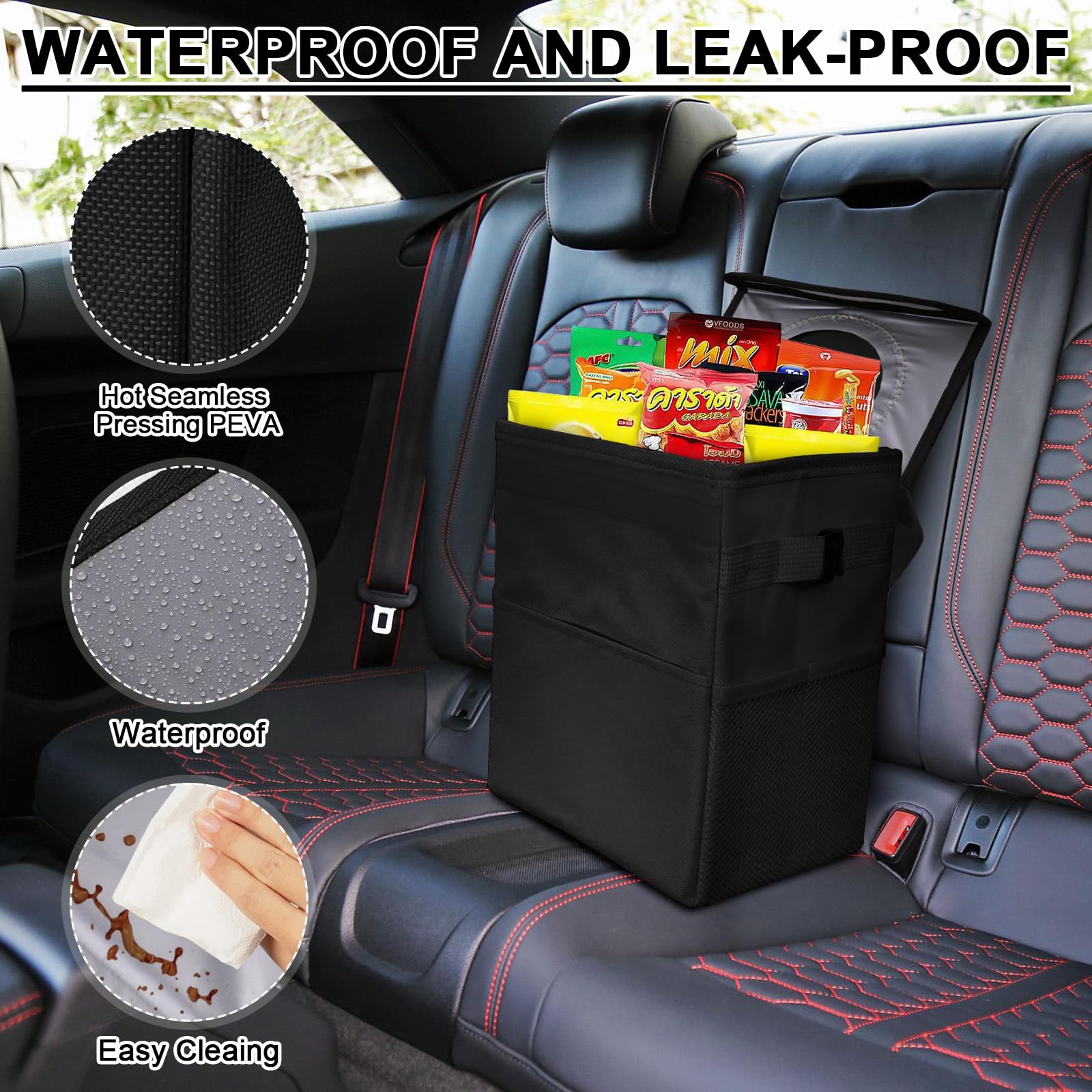 LCMWHOP compact bin fits small cars and SUVs