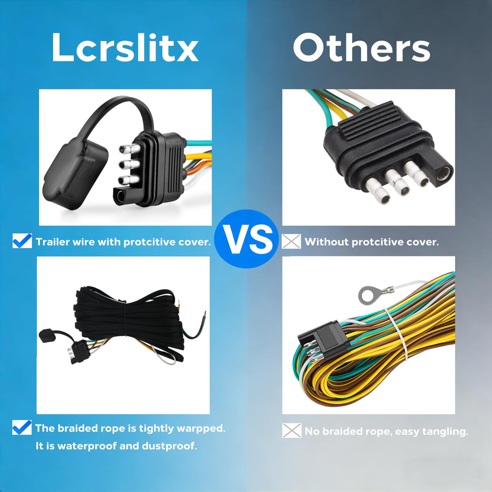 Lcrslitx stop-tail-turn lights provide bright signaling with lower power.