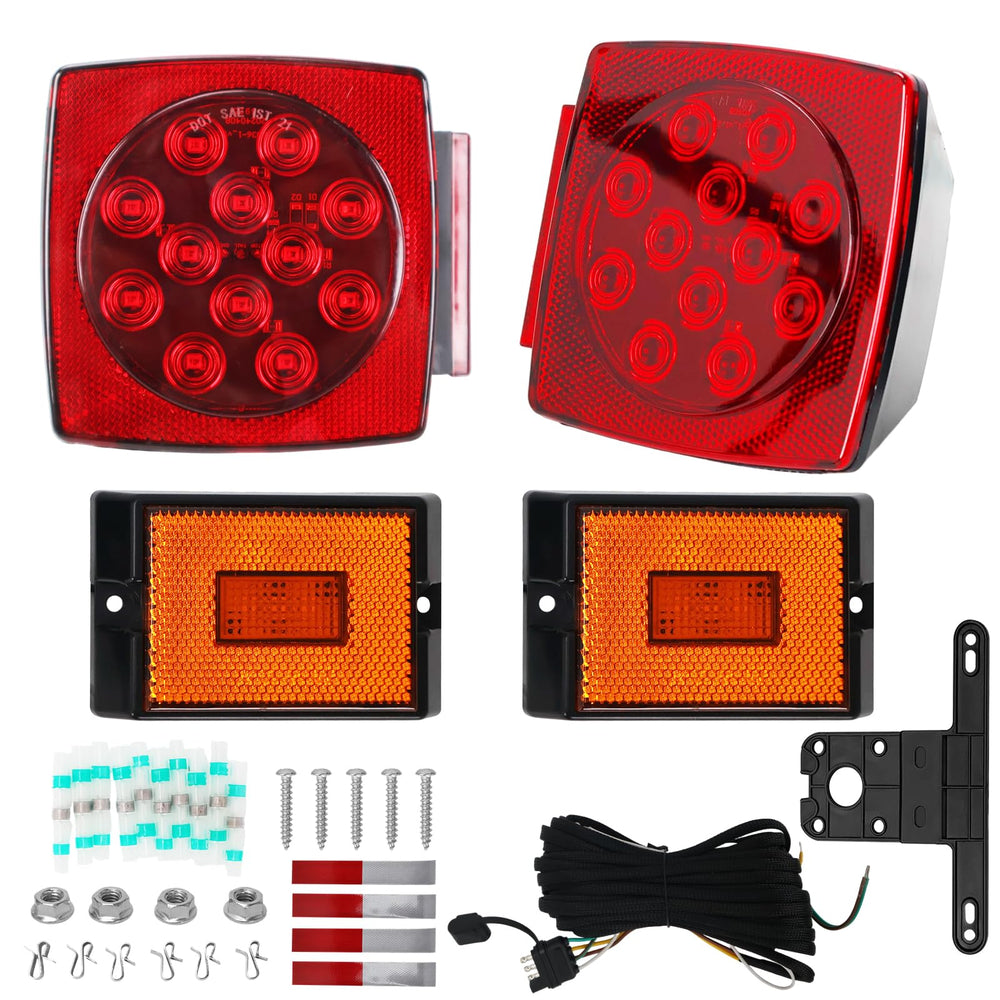 Lcrslitx submersible trailer light kit designed for durable marine use.