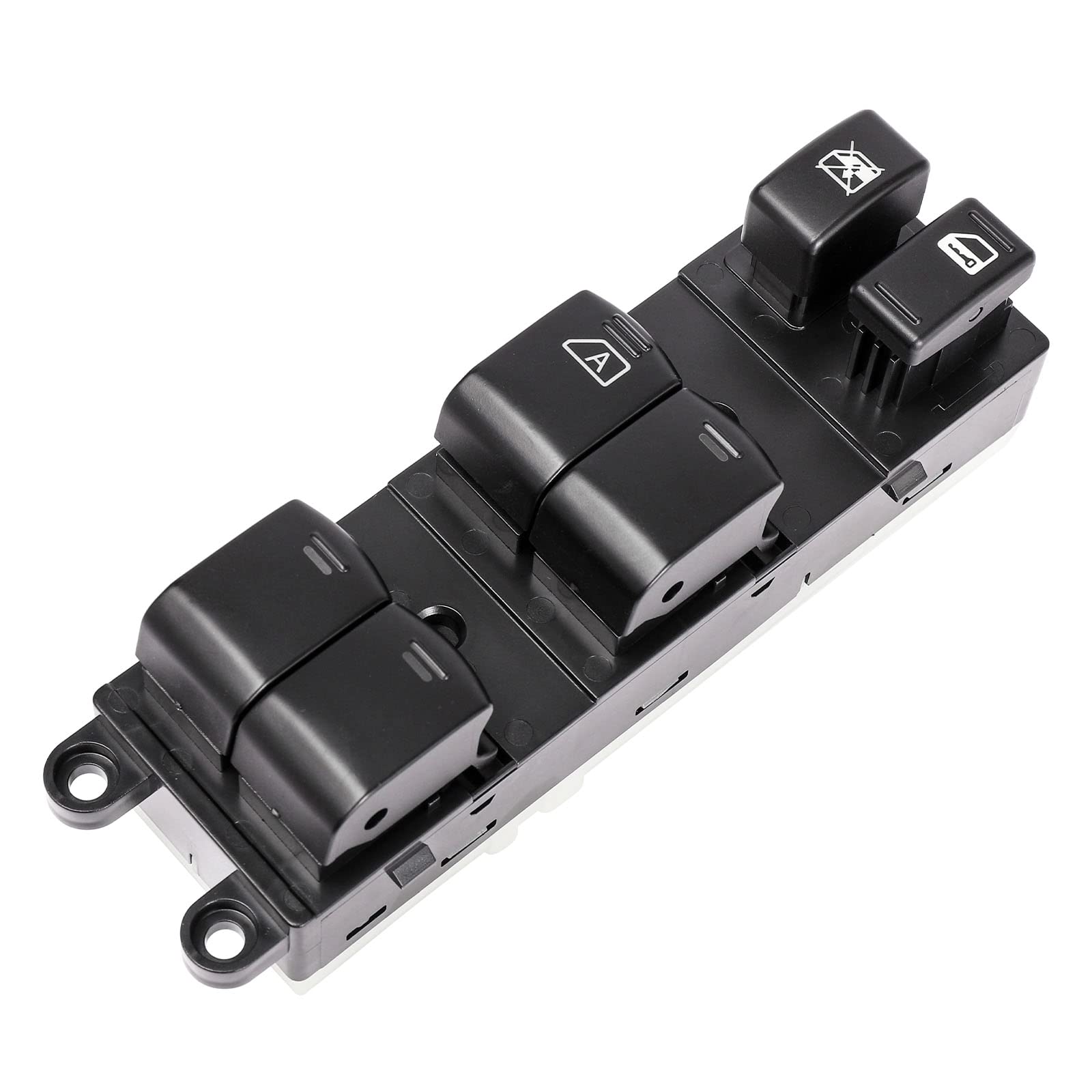 LCWRGS 25401-ZJ60A driver-side window switch front view fits 2008-2012 Sentra for improved control