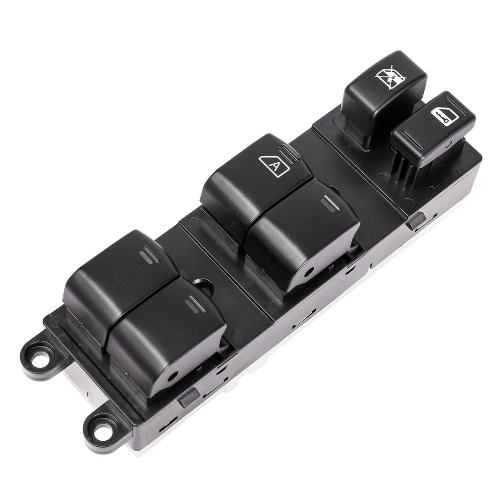 LCWRGS 25401-ZJ60A driver-side window switch front view fits 2008-2012 Sentra for improved control
