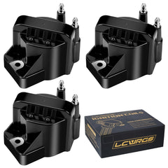 LCWRGS 3PC ignition coil pack front view for reliable 3.8L V6 ignition